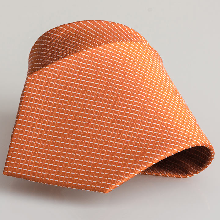 Chairman Style Gascon Orange pánská kravata polyester se vzorkem