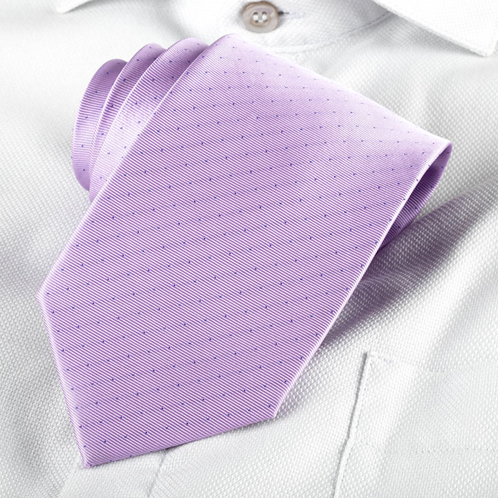Passerini/Am Giampaolo Violet pánská kravata polyester se vzorkem