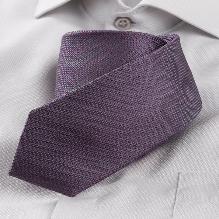 Antony Morato Pepe Violet pánská hedvábná kravata se vzorkem