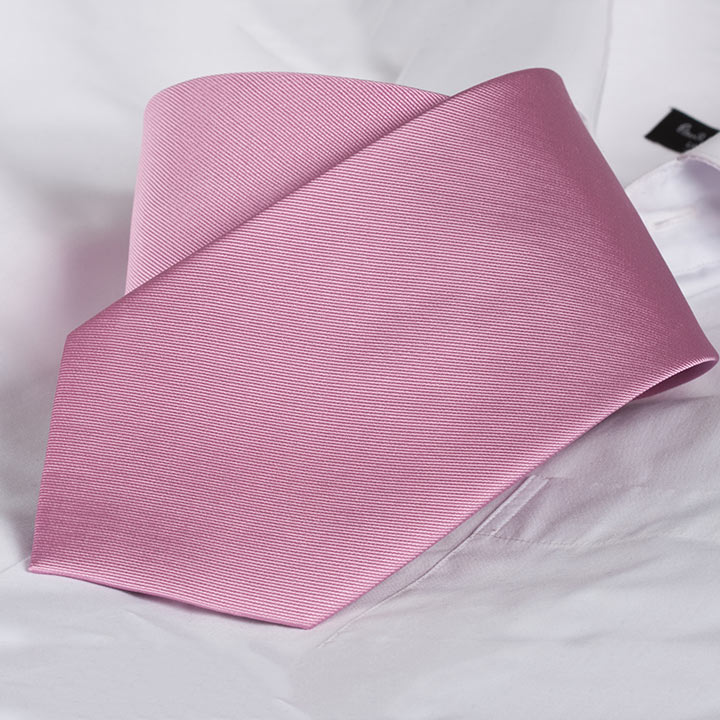 Chairman style Michele Pink pánská hedvábná kravata růžová